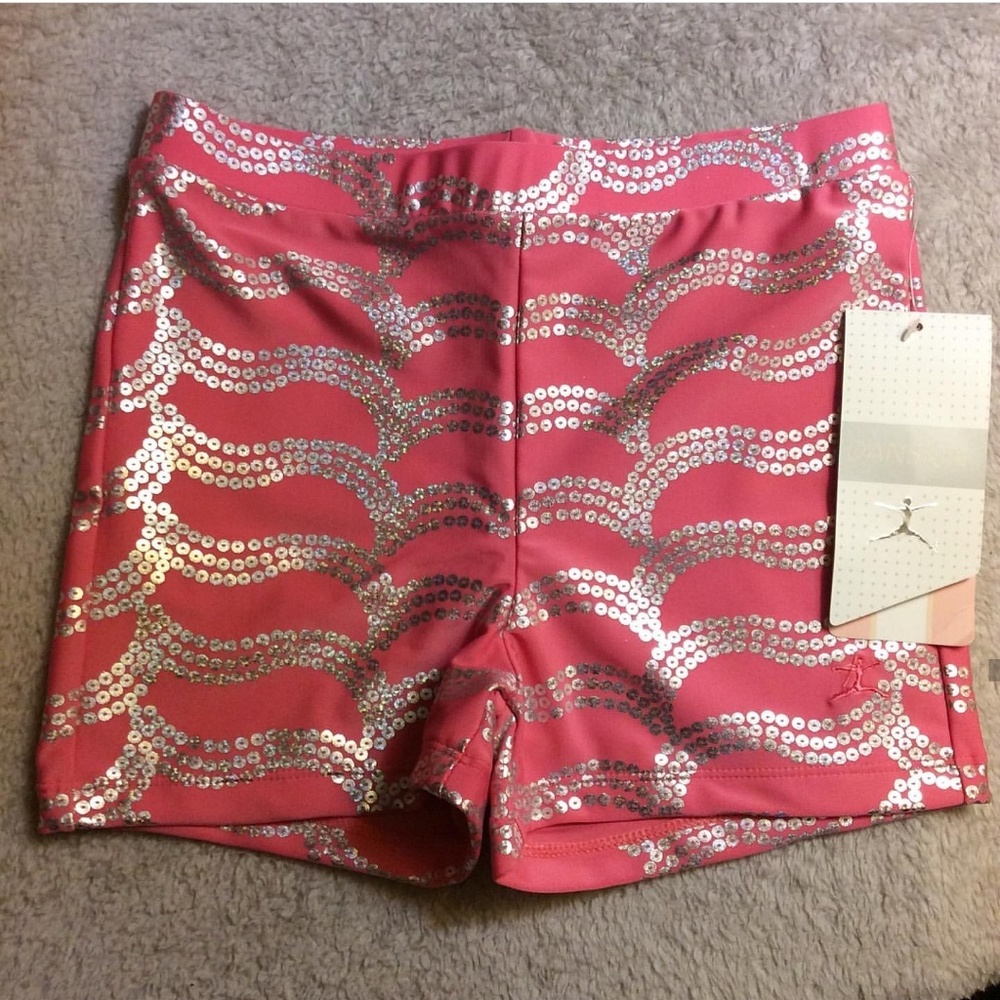 Danskin gymnastics shorts 8/14
